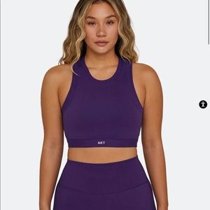 SET ACTIVE SPORTBODY HIGH NECK BRA IN SWISH